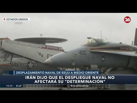 🚨 CONFLICTO INMINENTE | La flota de EEUU marcha a Irán por orden de Donald Trump