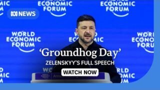 IN FULL: Zelenskyy slams Europe and US 'inaction' on Ukraine and Iran in Davos speech | ABC NEWS