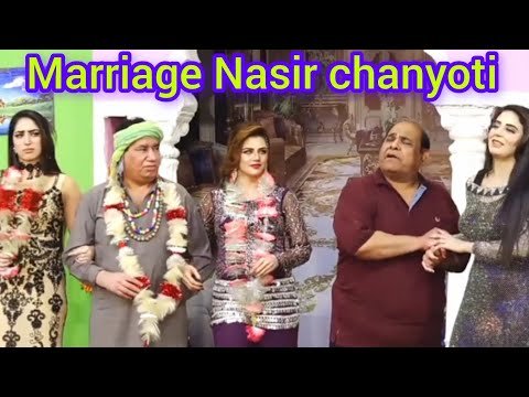Marriage double cross Nasir chanyoti Punjabi funny stage drama