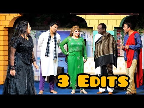 RASHID KAMAL & ASLAM CHITTA , NEW PUNJABI COMEDY STAGE DRAMA CLIP 2025