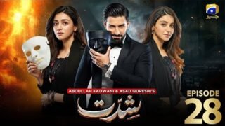 Shiddat | Episode 28 Anmol Baloch Ft.Muneeb Butt #drama  #trending #fyp #youtube #entertainment #new