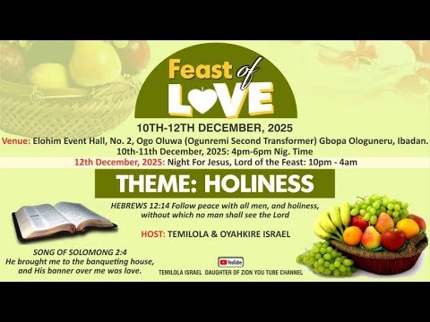 STAGE DRAMA  II FEAST OF LOVE PROGRAM 3RD EDITION 11TH OF DECEMBER 2025.