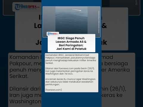 Tak Gentar! Iran Pasang Kuda-Kuda Hadapi Armada AS, IRGC Beri Peringatan Keras: Jari Kami di Pelatuk