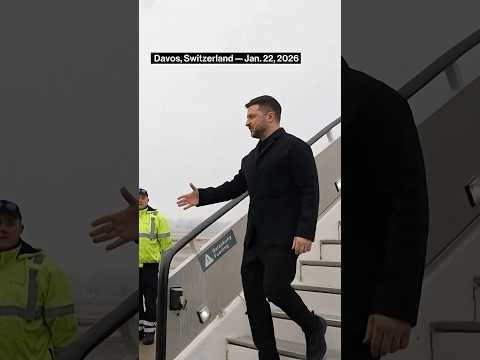 Ukraine’s Zelenskiy Arrives in Switzerland to Meet Trump