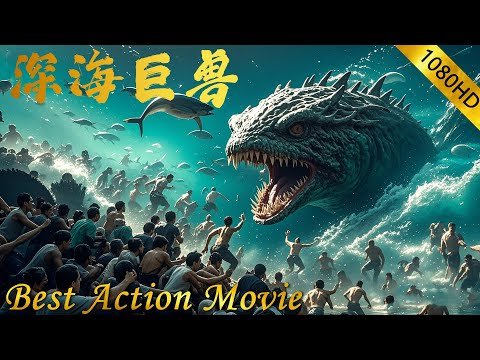 Expedition team dives into the deep sea, waking bloodthirsty fishmen hunting!#movie #film #4k