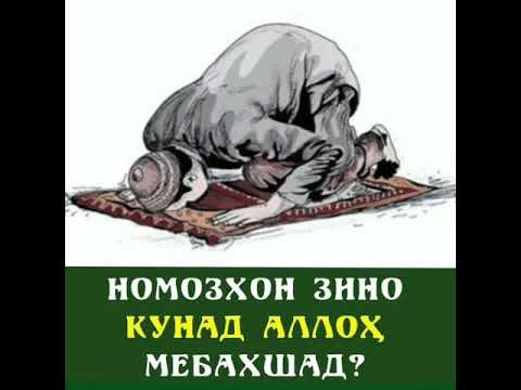 намозхон зино кунад Аллоҳ мебахшад?